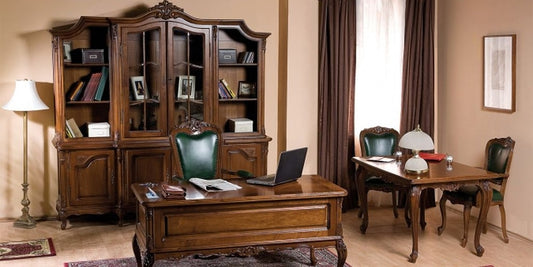 Royal Dolgozószoba: íróasztal+könyves szekrény