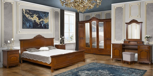 Elips Hálógarnitúra 5 ajtós szekrénnyel