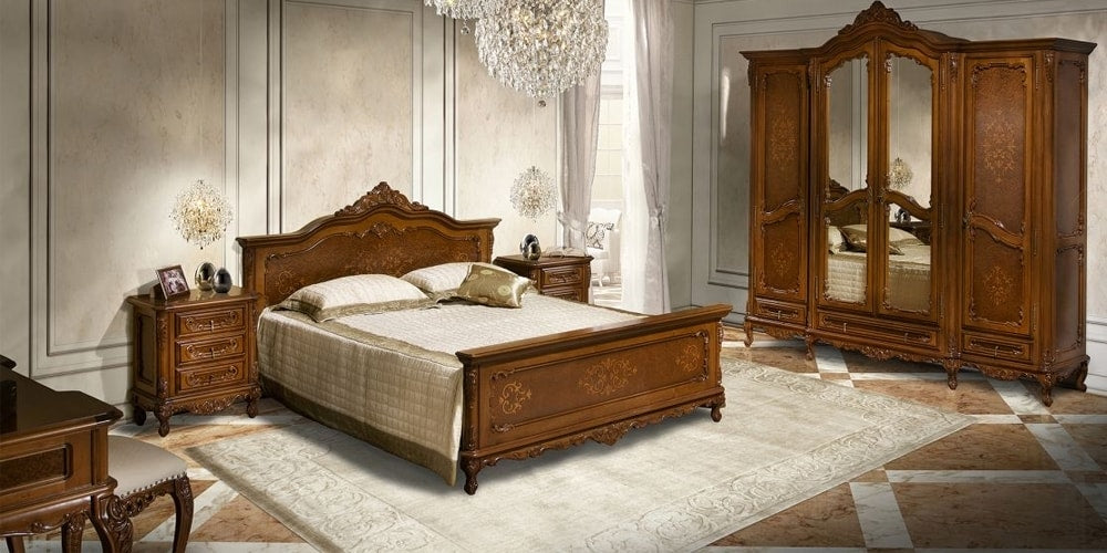 Cleopátra Hálógarnitúra 4 ajtós szekrénnyel