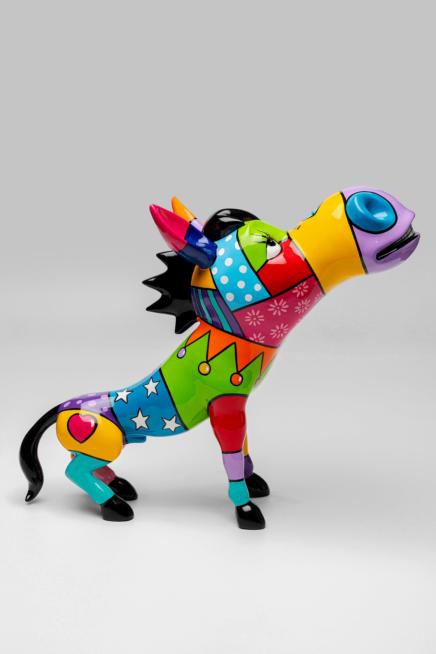 Donkey Patchwork Szamár Dekorációs Figura 54cm