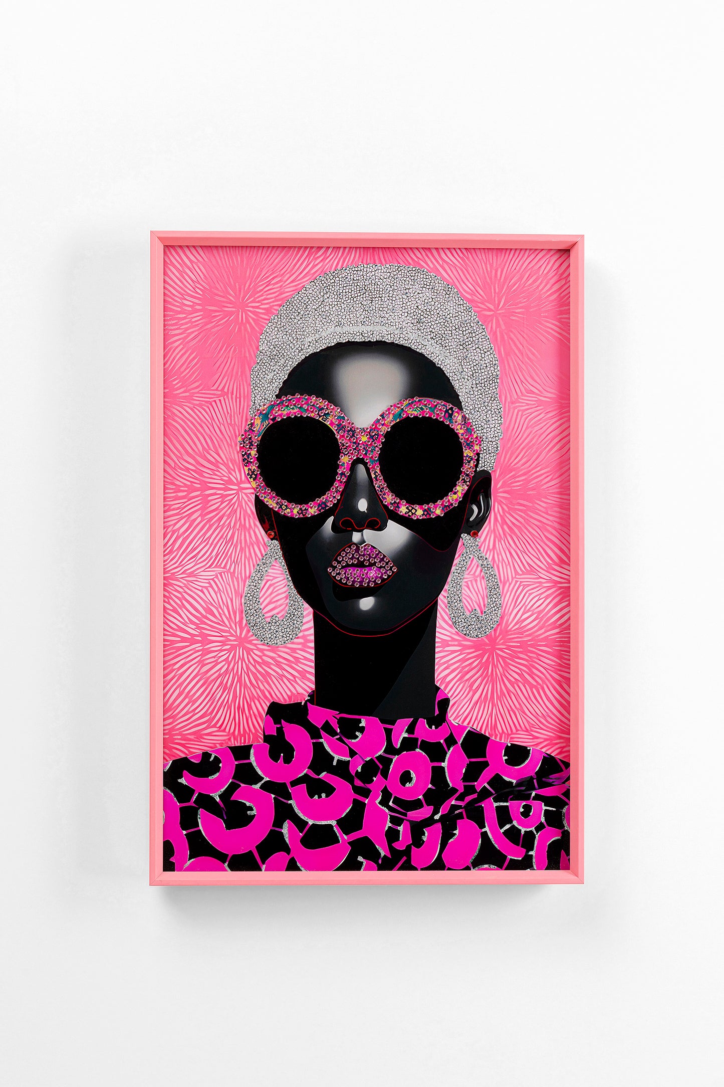 Swinging Sixties Keretezett Vászonkép 75x115cm