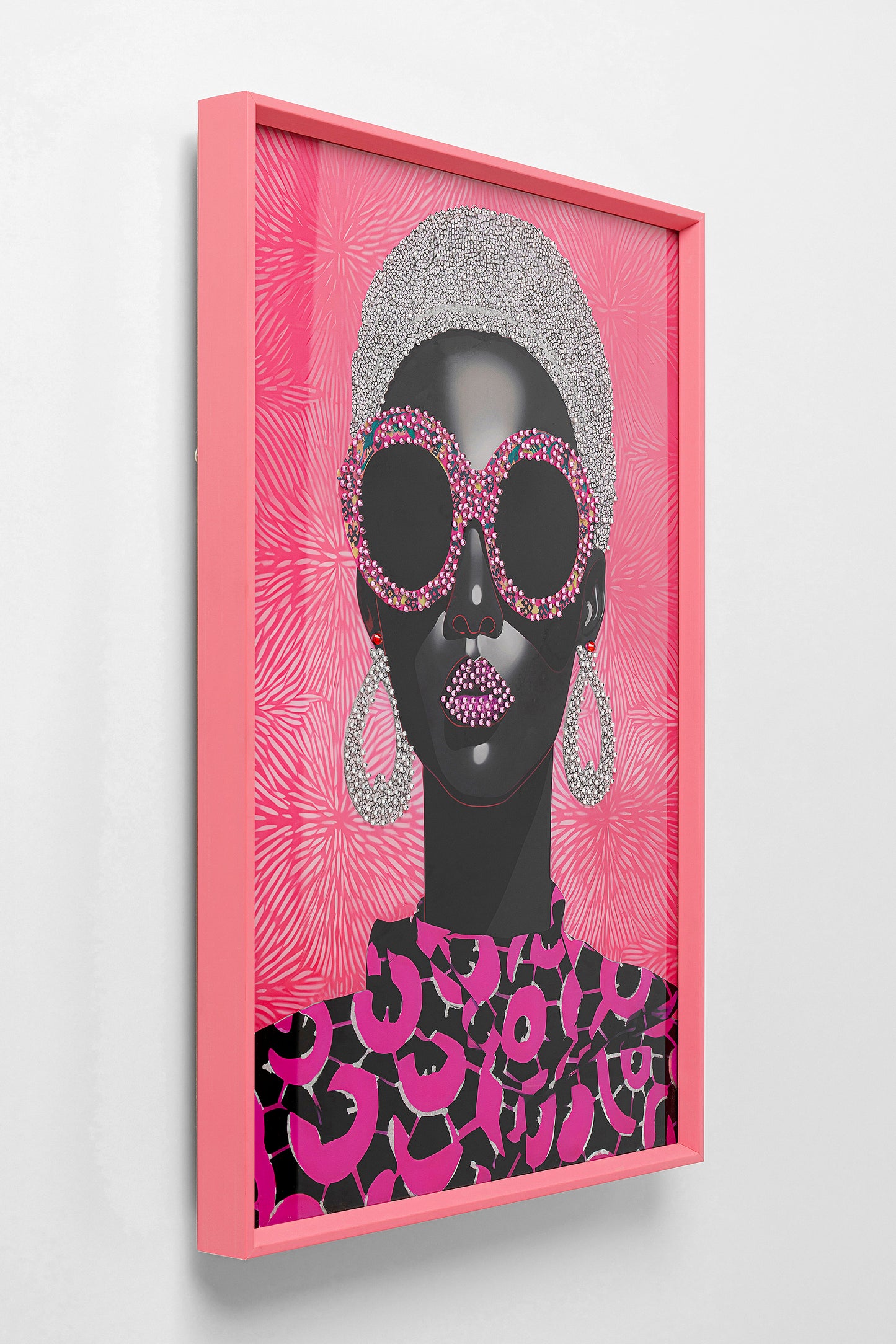 Swinging Sixties Keretezett Vászonkép 75x115cm