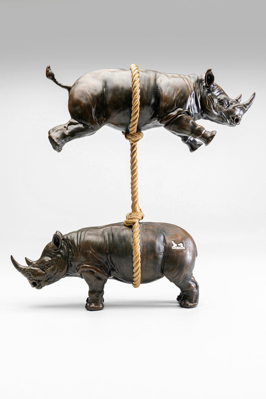 Artistic Rhino Dekorációs Figura 46cm