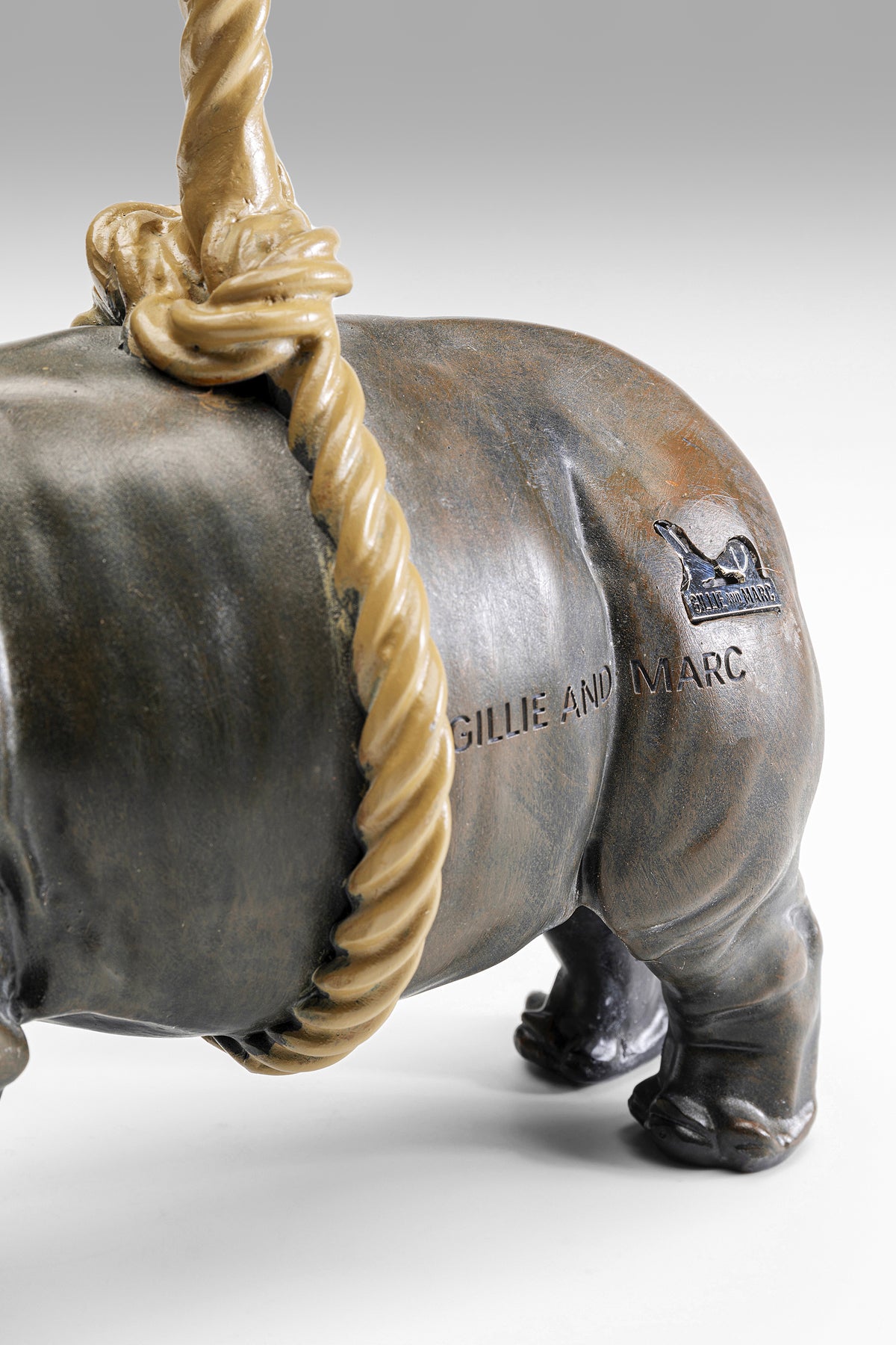 Artistic Rhino Dekorációs Figura 46cm