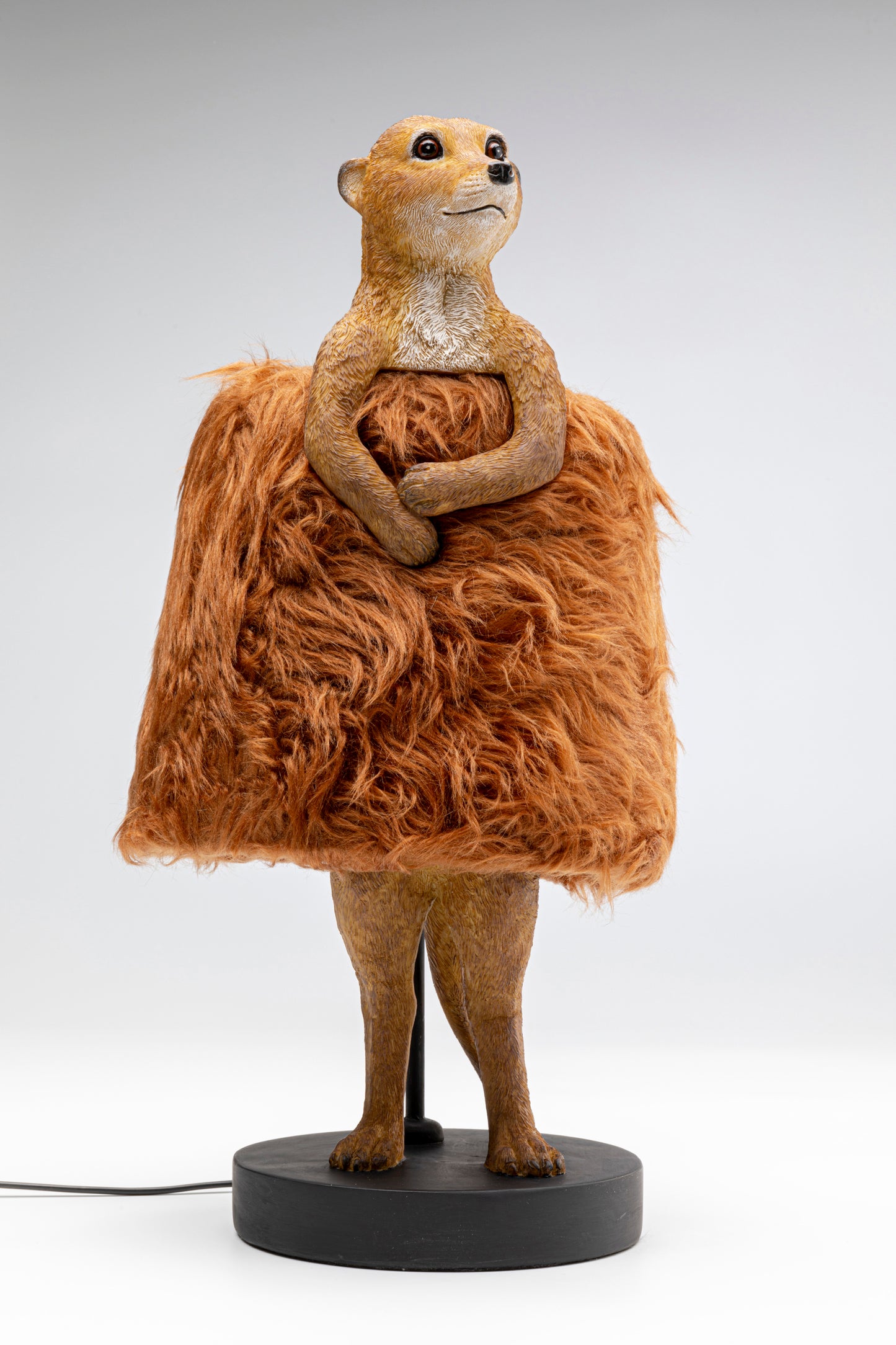 Meerkat Fur Animal Asztali Lámpa 50cm