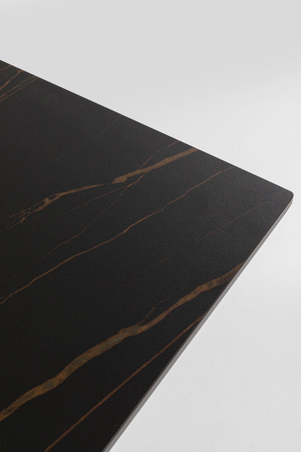 Fekete Kerámia Gloria Kültéri Asztal 180x90cm