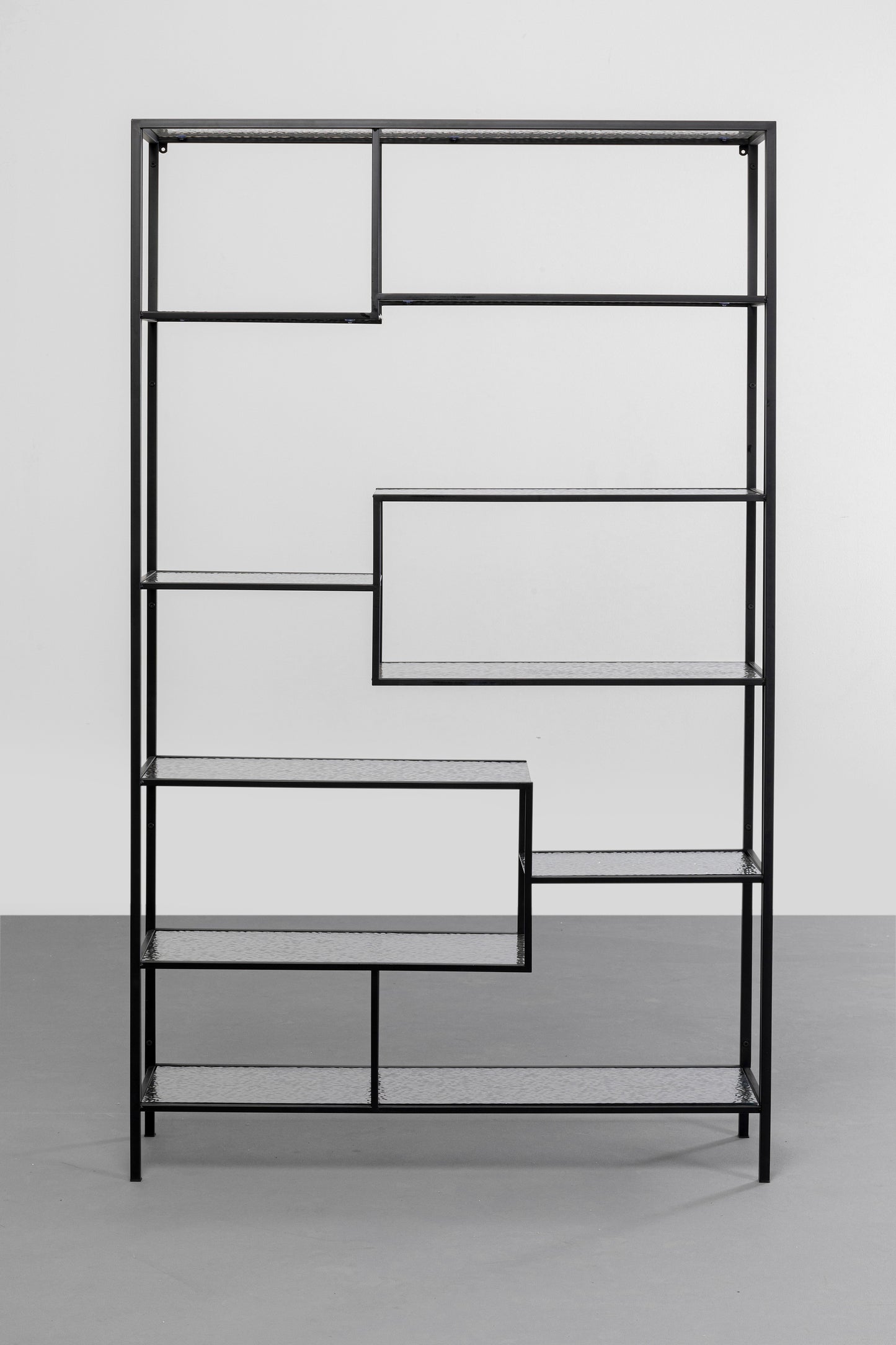 Fekete Loft Bubble Polc 115x195cm