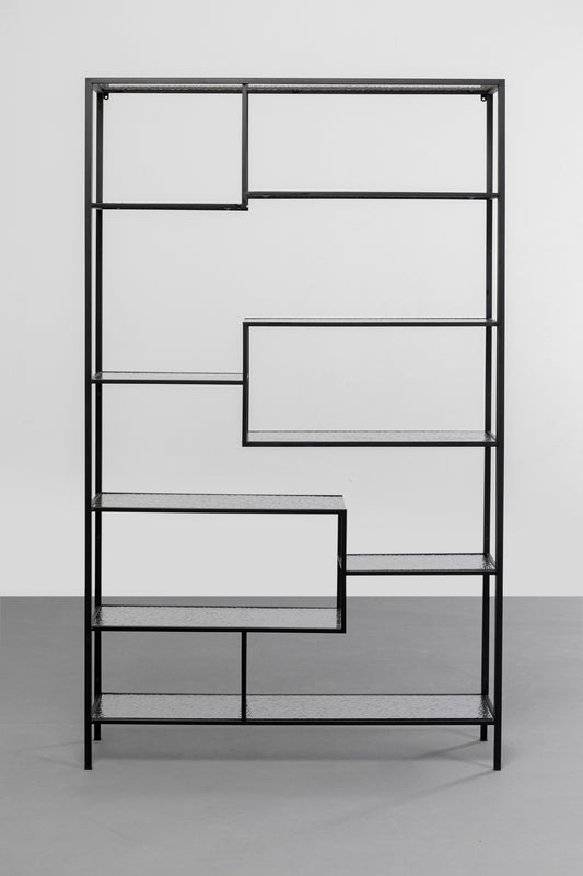 Fekete Loft Bubble Polc 115x195cm