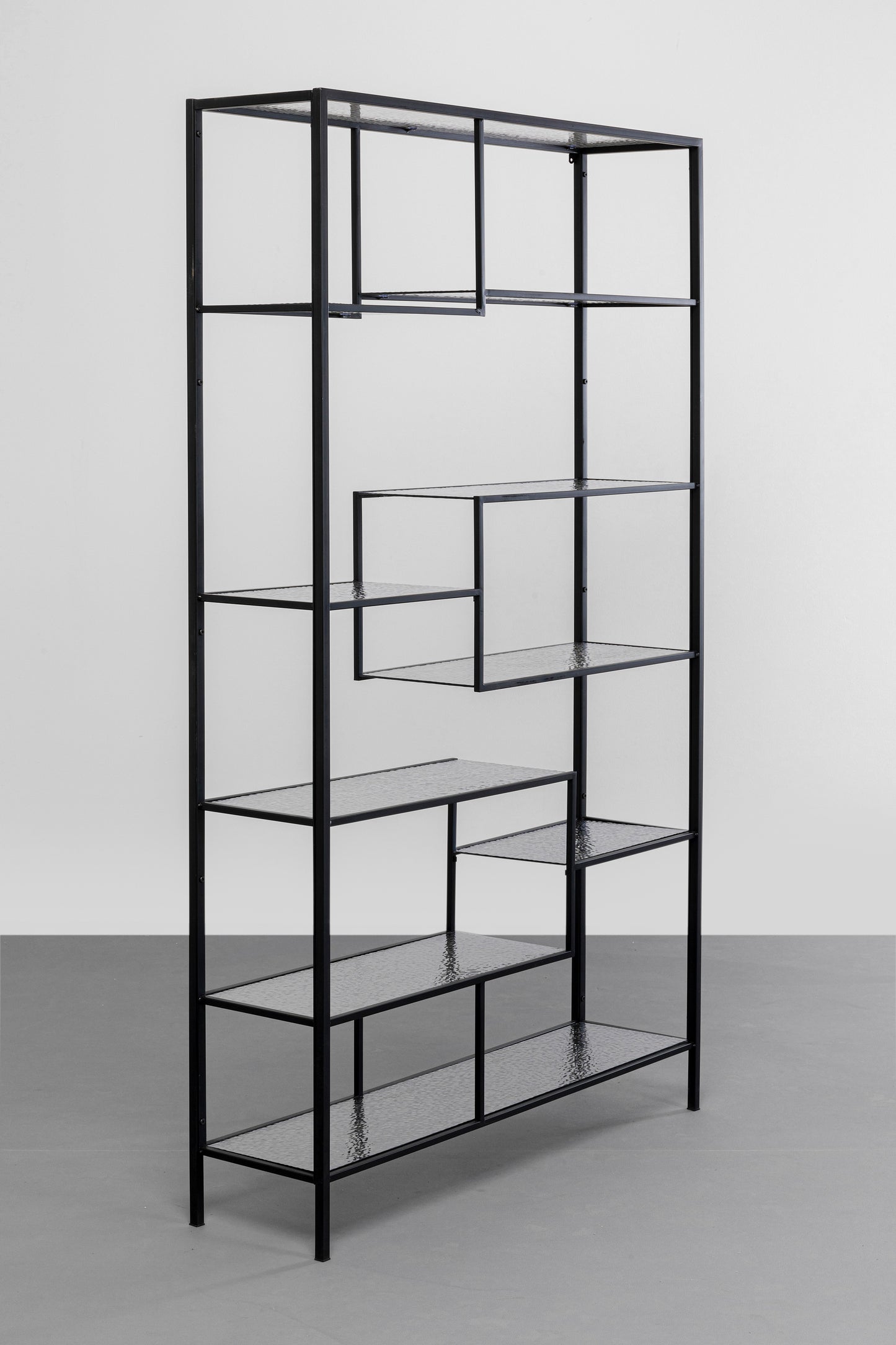 Fekete Loft Bubble Polc 115x195cm