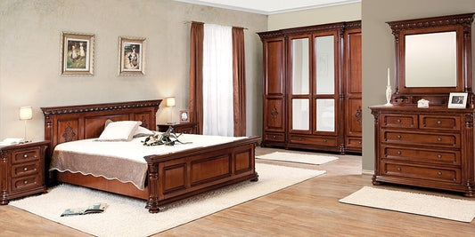 Venetia Lux Hálógarnitúra 4 ajtós szekrénnyel