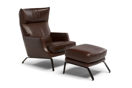 CLEMMIE fotel lábtartóval