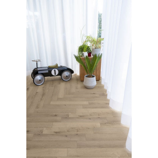 COREtec Authentics Herringbone 50 LVREH 140 Nimbus klikkes vinyl padló int. parafa alátéttel