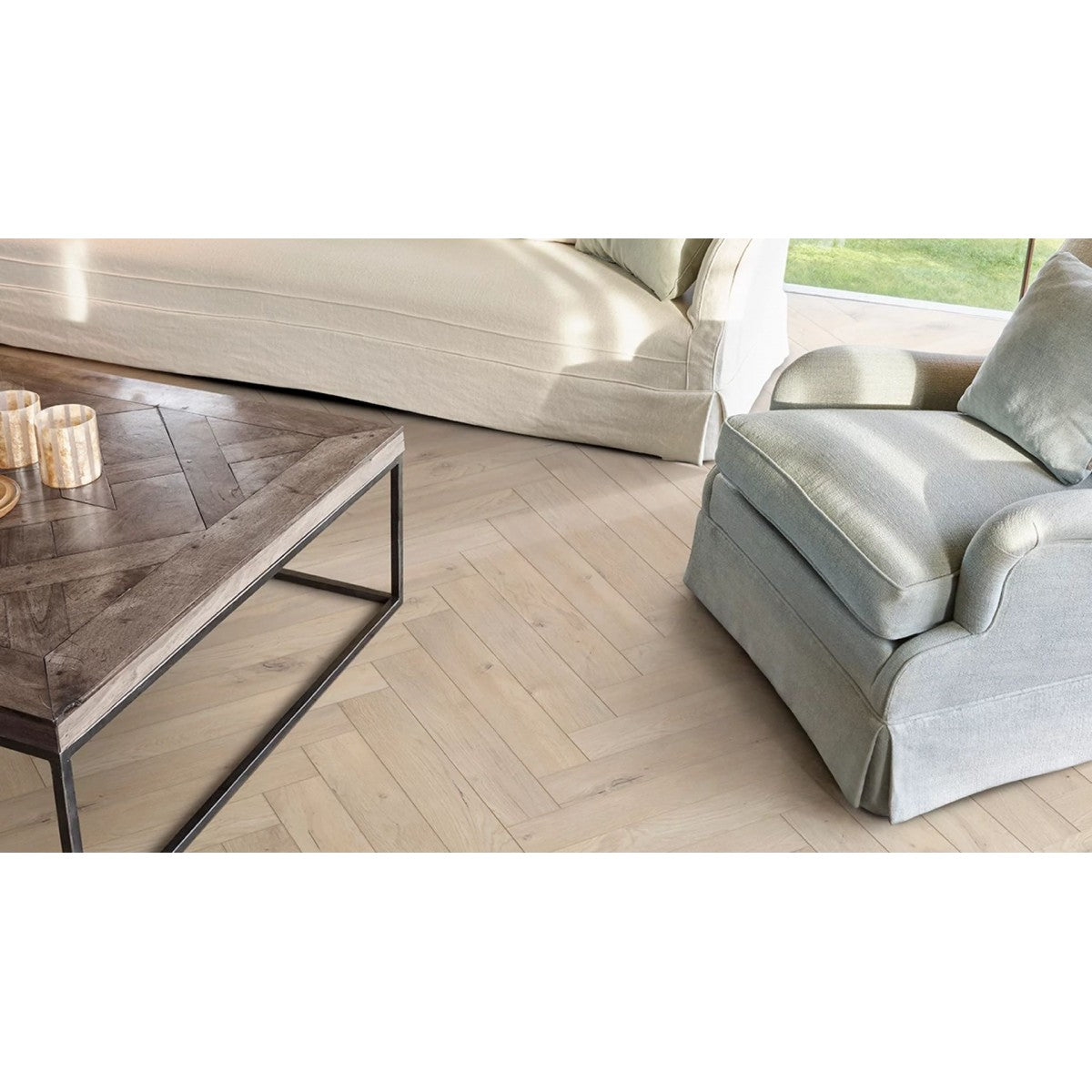 COREtec Naturals Herringbone 50 LVPEH 806 Forest klikkes vinyl padló int. parafa alátéttel