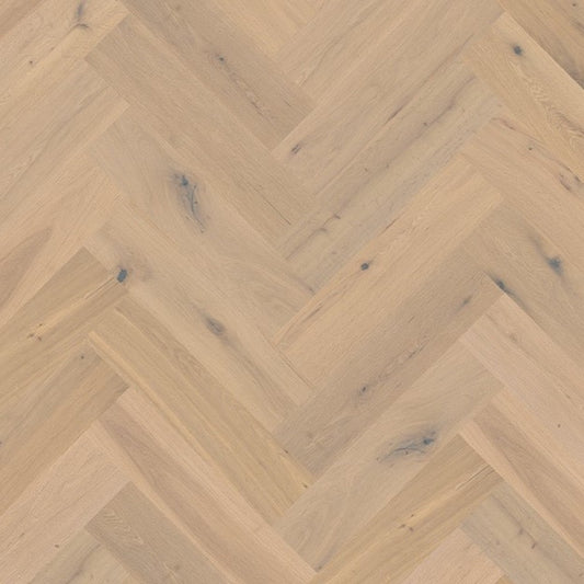 Hafro Halszálka 90° Eiche Noblesse Satin fehér olajozott parketta