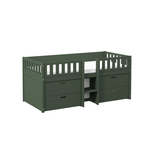 Tinos magasított gyerekágy 4 fiókkal