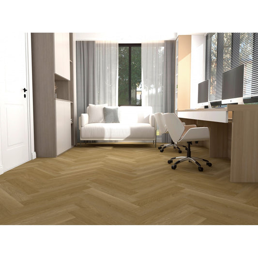 VinCore Herringbone Brittany klikkes SPC padló integrált alátéttel