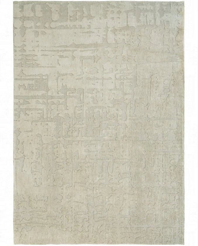 Louis De Poortere Baobab 9197 dry beige gépi készítésű, síkszövött vintage szőnyeg