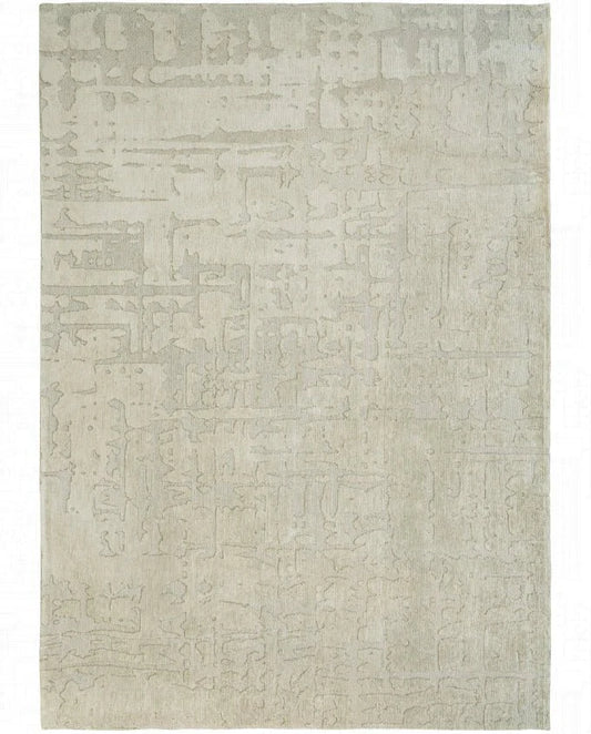 Louis De Poortere Baobab 9197 dry beige gépi készítésű, síkszövött vintage szőnyeg