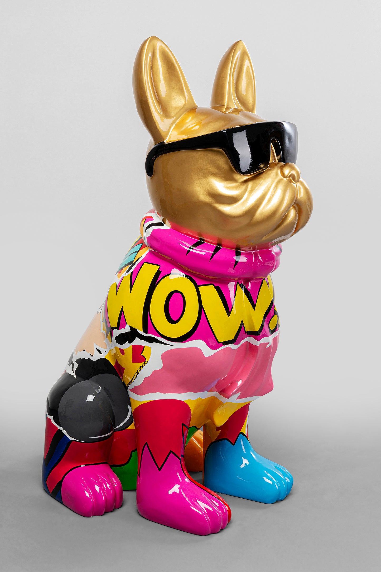 Graffiti Dog Dekorációs Figura 152cm