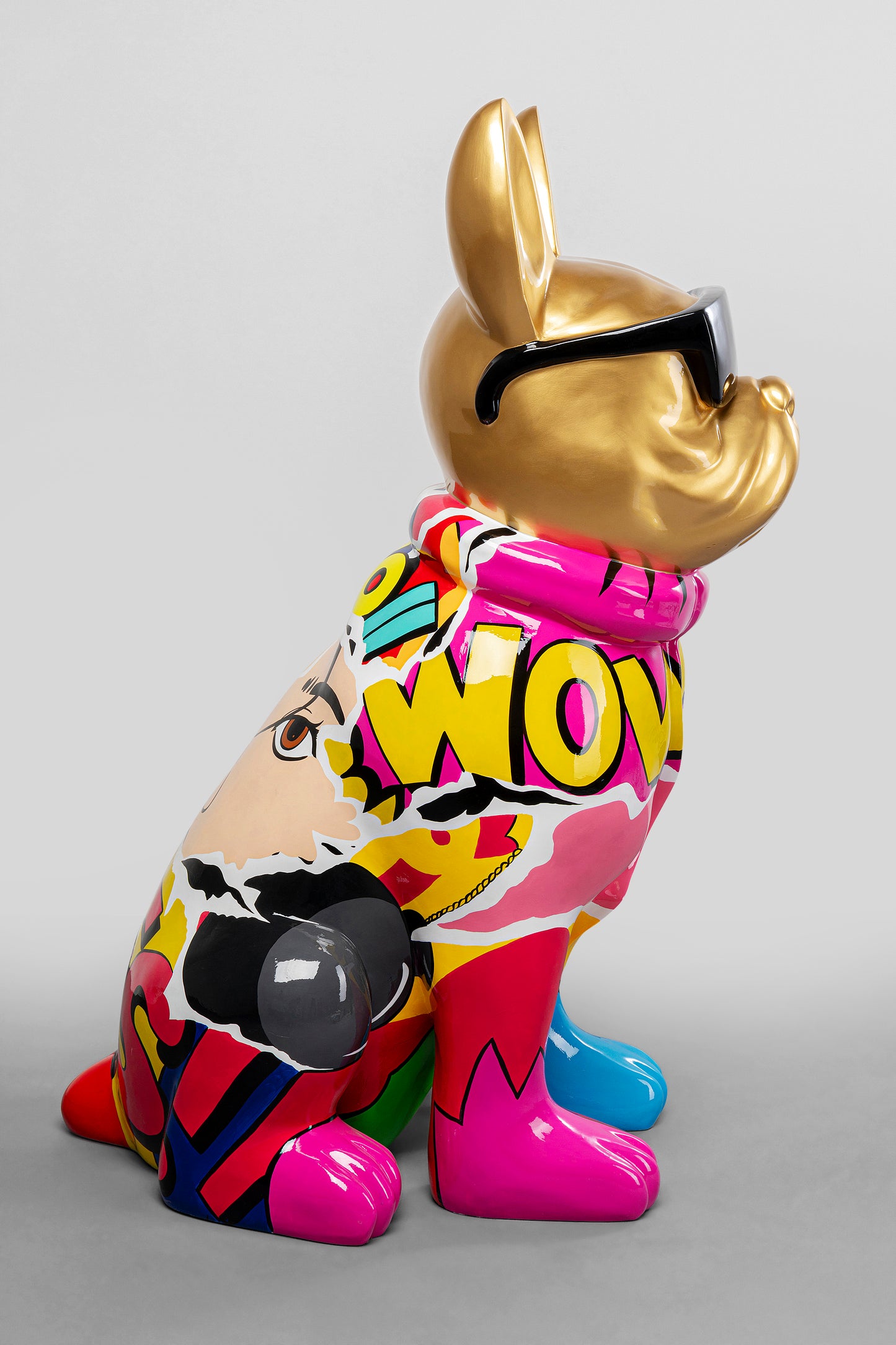 Graffiti Dog Dekorációs Figura 152cm
