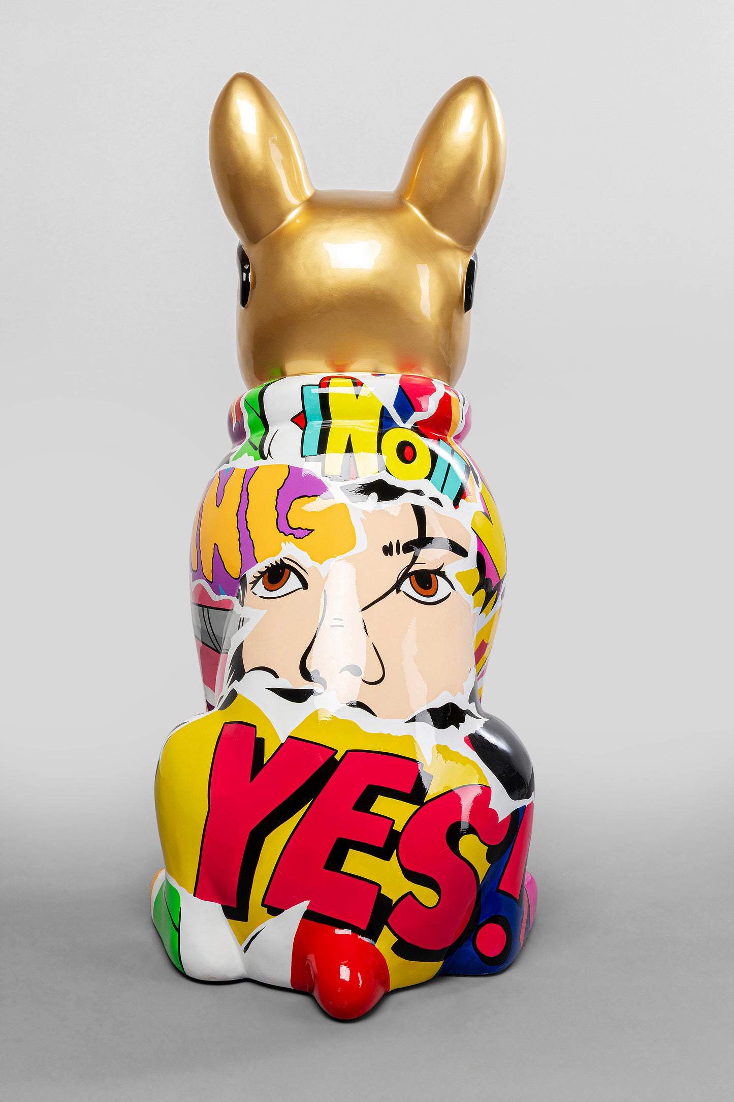 Graffiti Dog Dekorációs Figura 152cm