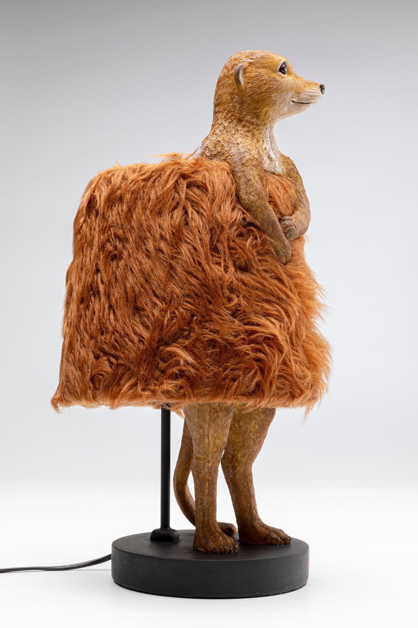 Meerkat Fur Animal Asztali Lámpa 50cm